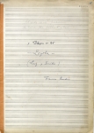 Portada de la partitura Loyola (ca.1964)